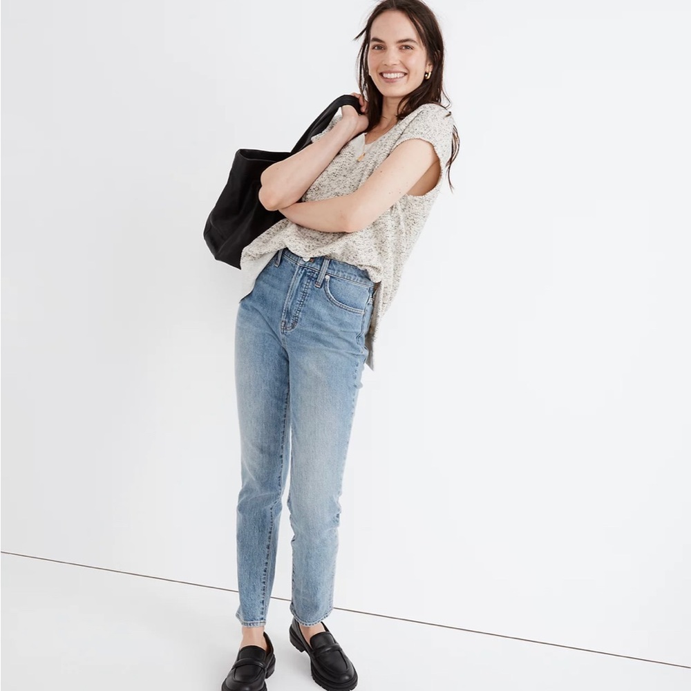✨NWT: Madewell The Tall Perfect Vintage Jean in Heathcote Wash Size 31T✨